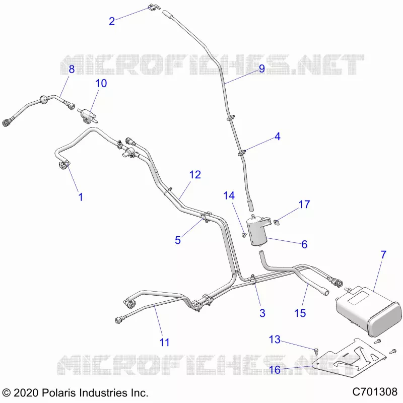 SYSTÃˆME D'ALIMENTATIONS, FUEL LINES, EVAP