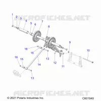 SUSPENSION, BRAS DE SUSPENSION ARRIERE