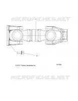 SYSTEME DE TRANSMISSION, PROP SHAFT, REAR