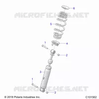 SUSPENSION ARRIERE SHOCKS