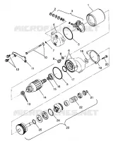 DEMARREUR 6X6 400L W968740 and 6X6 400L Norwegian N968740 (4935963596E001)