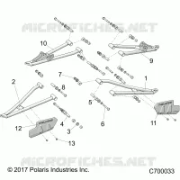 SUSPENSION AVANT CONTROL ARMS