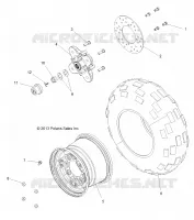 ROUES, REAR