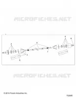 DRIVE TRAIN, HALF ARBRE DE TRANSMISSION ARRIERE