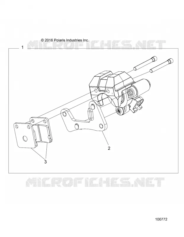BRAKES, ETRIER DE FREIN AVANT