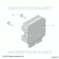 ELECTRICITE, VOLTAGE REGULATOR AND MOUNTING