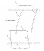 TOIT TRIM, 4 PASSENGER
