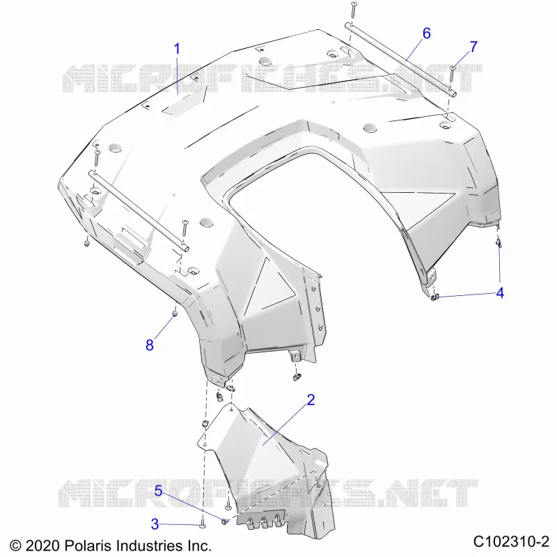 CARROSSERIE ARRIERE CAB