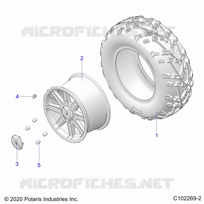 ROUES, REAR