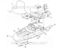 CAPOT XLT TOURING 0952857 and  EUROPEAN XLT TOURING E952857 (4929172917A013)