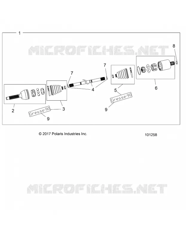 DRIVE TRAIN, TRANSMISSION AVANT SHAFT