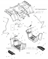 CARROSSERIE ARRIERE CAB AND FOOTWELL