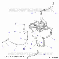 ENGINE, TURBO, COOLING AND OIL