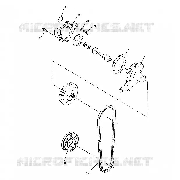 POMPE A EAU WideTrak (4921302130040A)