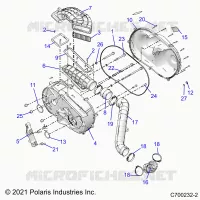 SYSTÃˆME DE TRANSMISSION, CLUTCH COVER AND DUCTING