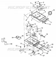 BOITIER ELECTRIQUE SL 780 B964087 and Intl. SL 780 I964087 (4935523552B012)