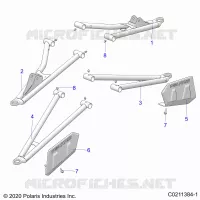 SUSPENSION AVANT A-ARMS