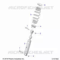 SUSPENSION ARRIERE SHOCKS