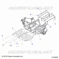 CHASSIS, MAIN CADRE