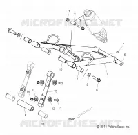 BRAS DE SUSPENSION AVANT