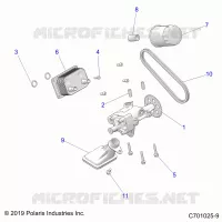 POMPE A HUILE AND OIL COOLER