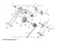 SUSPENSION, BRAS DE SUSPENSION ARRIERE, CND, INTL