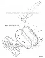 DRIVE TRAIN, COUVERCLE D'EMBRAYAGE AND DUCTING