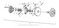 EMBRAYAGE DE TRANSMISSION ASSEMBLY SPORT 400L W948540 (4927232723B010)