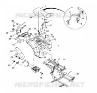 HABITACLE ARRIERE Sportsman 4X4 / W938039 (4926382638002A)