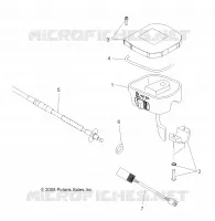 DIRECTION, INSTRUMENTS, ACCELERATEUR ASM. AND CABLE