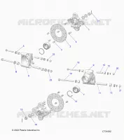 SUSPENSION, PORTE BAGAGES ARRIERE