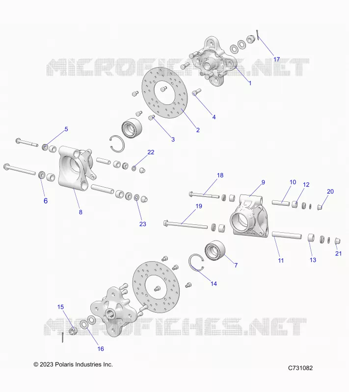SUSPENSION, PORTE BAGAGES ARRIERE