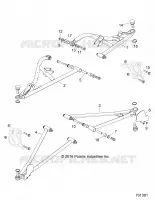 SUSPENSION AVANT CONTROL ARMS