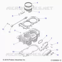 CYLINDRE AND PISTON
