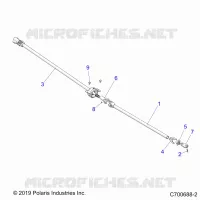 SYSTEME DE TRANSMISSION, PROP SHAFT