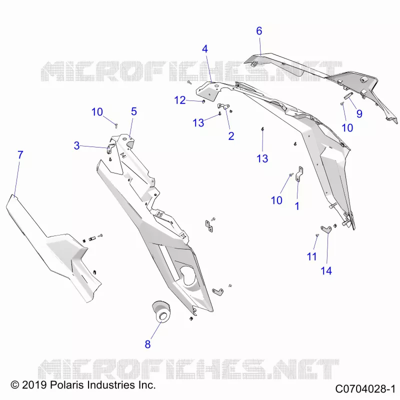 CARROSSERIE ARRIERE FENDERS