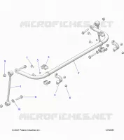 SUSPENSION, REAR BARRE STABILISATRICE