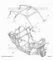 CHASSIS, CAB CADRE