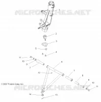 SUSPENSION AVANT AND A-ARM MOUNTING