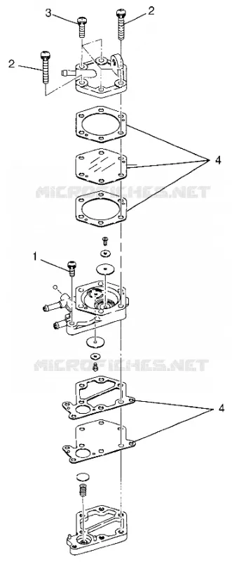 POMPE A CARBURANT Magnum 4X4 W97AC42A, Swedish Magnum 4X4 S97AC42E and Norwegian Ma (4940834083D003)