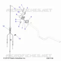 MOTEUR, THROTTLE CONTROL ASM.