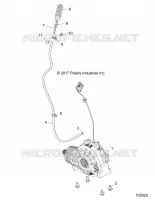 DRIVE TRAIN, FRONT SUPPORT PONT