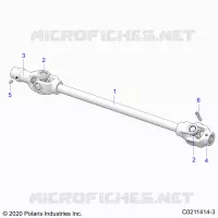 SYSTÃˆME DE TRANSMISSION, FRONT PROP SHAFT