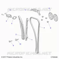 CHAINE DE DISTRIBUTION AND TENSIONER