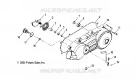 CARTERS MOTEUR COVER, LH