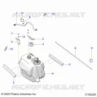 SYSTÃˆME D'ALIMENTATION, FUEL TANK ASM.