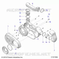 BODY, COUVERCLE D'EMBRAYAGE