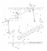BARRE STABILISATRICE, FRONT