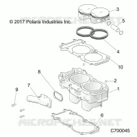 CYLINDRE AND PISTON