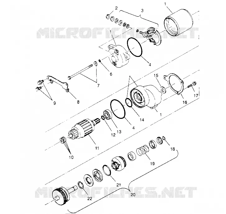 DEMARREUR XPLORER 4X4 W959140 (4930223022D007)